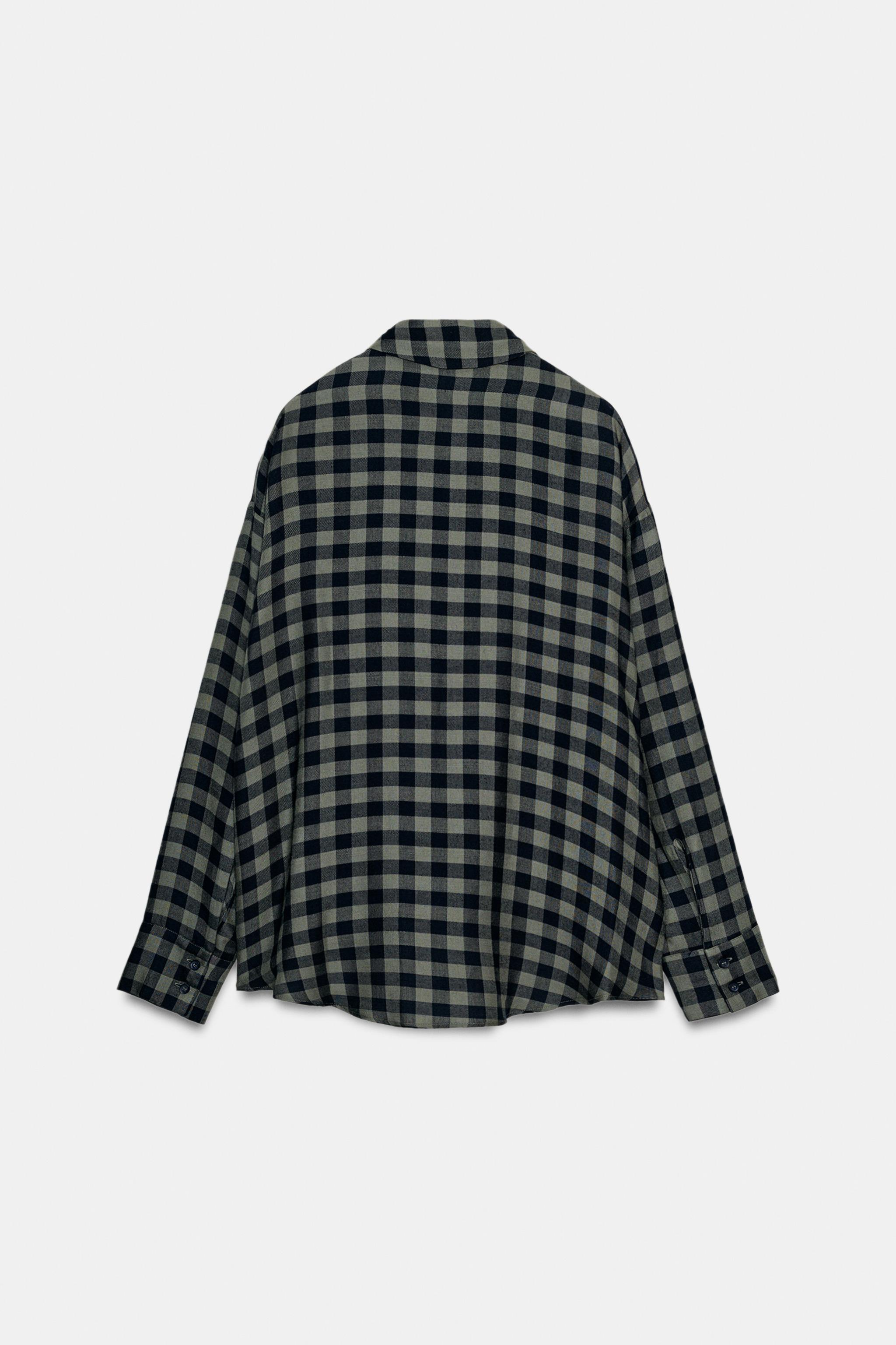 CHEMISE À CARREAUX VICHY AVEC NŒUD ZW COLLECTION